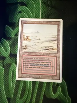 MTG Badlands Dual Land Revised Edition MP Magic the Gathering - Image 1