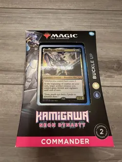 WOTC MtG Commander Kamigawa - Neon Dynasty - Buckle Up NM - Image 1