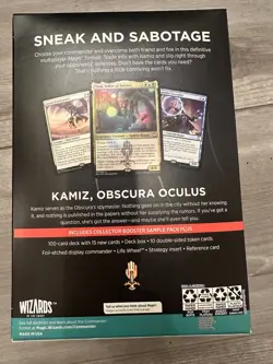 WOTC MtG Commander Streets of New Capenna - Obscura Operation EX/Mint - Image 2
