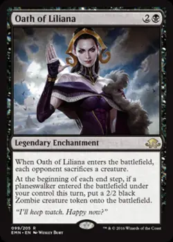 Oath of Liliana - Near Mint MTG Eldritch Moon - Image 1