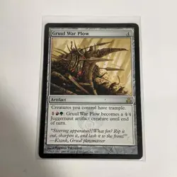 MTG Magic The Gathering Gruul War Plow 151/165 Guildpact Rare LP - Image 1