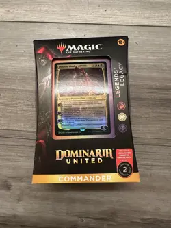 New and Sealed x 1 Dominaria United Commander Deck - Legends' Legacy MTG Precons - Image 1