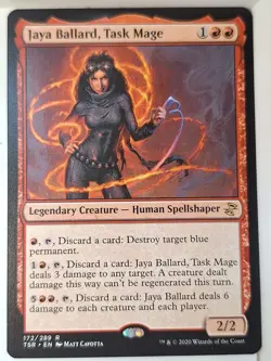 Jaya Ballard, Task Mage - Time Spiral Remastered - Magic the Gathering MTG Nice! - Image 1