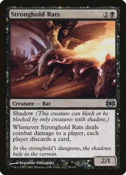 Stronghold Rats Future Sight Magic The Gathering MTG Card - Image 1