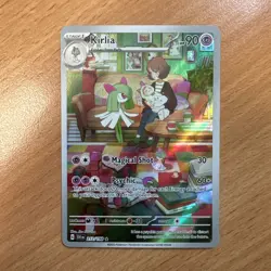 Pokemon TCG Kirlia Scarlet Violet Illustration Rare Card 212/198 - Image 1