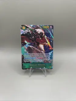 OP14-119 Dracule Mihawk FOIL SEC Alt Art One Piece TCG English Card M/NM - Image 1