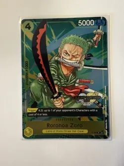 Roronoa Zoro (CS 2024 Event Pack) P-042 One Piece Promotion Cards foil - Image 1