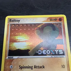 Baltoy 53/107 Deoxys Reverse Holo Pokemon Card - Image 2