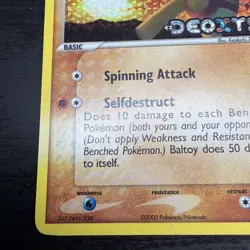 Baltoy 53/107 Deoxys Reverse Holo Pokemon Card - Image 4