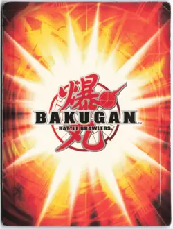 Bakugan FIELD of FLAMES Metal Gate Card COPPER 2008 BA368a-GA-SM-GBL-21 21/48e - Image 2