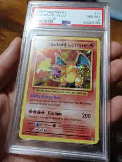 Charizard 11/108 PSA 8 Holo XY Evolutions 2016 Pokemon Card Graded - Image 3