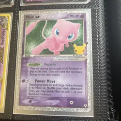 Pokemon TCG Mew EX Celebrations Classic Collection Holo Ultra Rare Card - Image 1