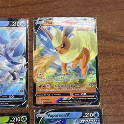 Pokemon TCG Eeveelution Black Star Promos Lot Of 7 Cards - Near Mint - Image 4