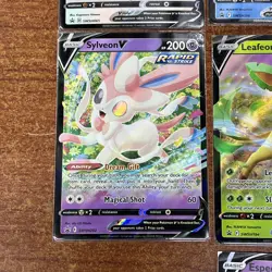 Pokemon TCG Eeveelution Black Star Promos Lot Of 7 Cards - Near Mint - Image 5