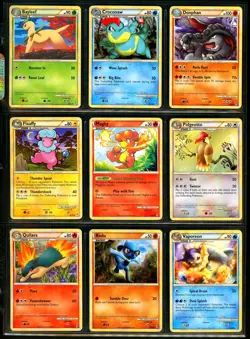 2011 Pokemon CALL OF LEGENDS Set NEAR COMPLETE Uncommon Common NON HOLO Cards EX - Image 2
