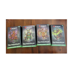 Magic: The Gathering BloomBurrow Commander Decks Set of 4 Sealed - Image 1