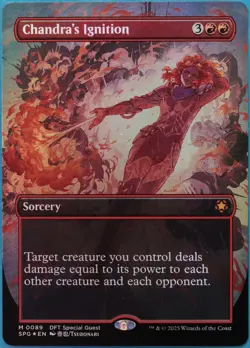 Chandra's Ignition (89) FOIL Special Guests NM (514663) ABUGames - Image 1
