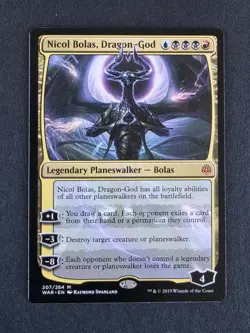 MtG Nicol Bolas, Dragon-God LP War of the Spark - Image 1