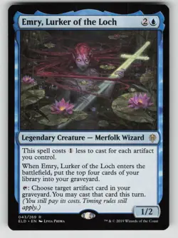 Emry, Lurker of the Loch 43 Promo Pack: Throne of Eldraine MTG NM/M - Image 1