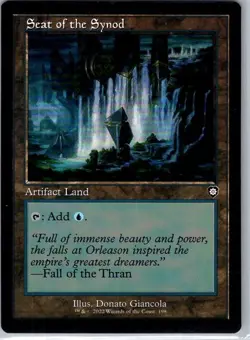 MTG - Seat of the Synod Retro Frame - BRO Commander - NM - Image 1