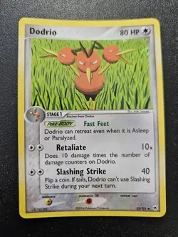 Pokemon EX Hidden Legends Dodrio Reverse Holo 33/101 NEAR MINT - Image 1