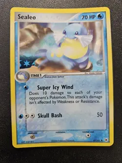 Pokemon EX Hidden Legends Sealeo Reverse Holo 47/101 EXCELLENT - Image 1