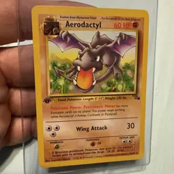 Aerodactyl ✨ First Edition ✨ Fossil ✨ Pokemon TCG - Image 1