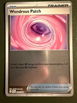 Pokemon TCG Wondrous Patch 94/94 Phantasmal Flames Reverse Holo NM - Image 1