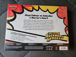 Pokemon TCG: Mega Evolution—Ascended Heroes Mega Emboar Ex Box - In Hand - Image 2