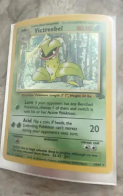 Pokemon TCG Victreebel Jungle 14/64 Holo Unlimited Holo Rare - Image 1
