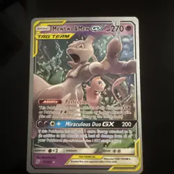 2019 Pokemon TCG Mewtwo & Mew GX Tag Team 71/236 World Championships - Image 1