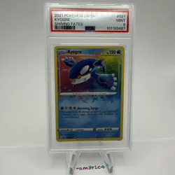 PSA 9 MINT Kyogre Amazing Rare 021/072 – 2021 Pokemon SWSH Shining Fates - Image 2