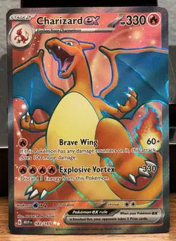 Pokemon TCG - Charizard EX - Scarlet & Violet 151 - Ultra Rare Holo - NM - Image 1