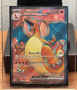 Pokemon TCG - Charizard EX - Scarlet & Violet 151 - Ultra Rare Holo - NM - Image 2