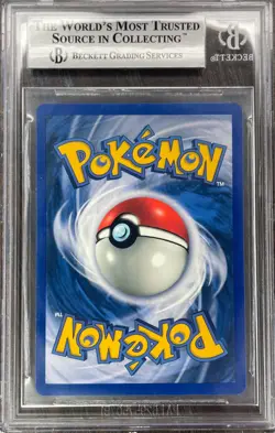 Pokemon Raichu Base Set Shadowless Holo #14 BGS 8.5 NM - MT+ - Image 2