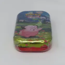 Pokemon TCG Mini Tin Sealed Clefairy Chikorita Riolu New - Image 3