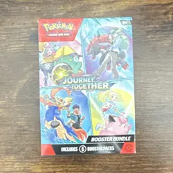 Pokemon TCG Scarlet & Violet—Journey Together Booster Bundle 6 Packs 2025 - Image 1