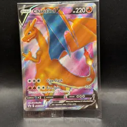 Charizard V SWSH050 Full Art Black Star Promo Pokemon TCG SEALED - Image 1