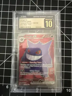 Pokemon Temporal Forces 193/162 GENGAR ex Ultra Rare Holo CGC Graded 10 PRISTINE - Image 1