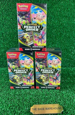 Pokemon TCG ME03 Perfect Order Booster Bundle Sealed SET (3) BRAND NEW - Image 1