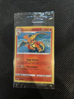 Pokemon Special Delivery Charizard SWSH075 Black Star Promo Sealed - Image 1