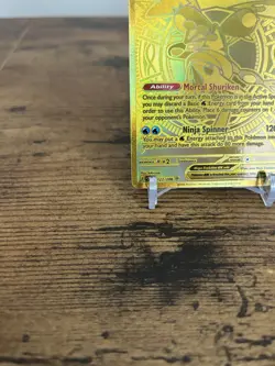 Gold Mega Greninja EX Hyper Rare 122/086 Pokemon English - Image 5