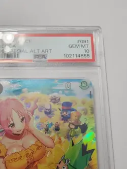 One Piece Rebecca SP OP05-091 Wings of the Captain PSA 10 - Image 3