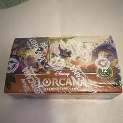 Disney Lorcana TCG Wilds Unknown Booster Box 12 Packs English Sealed - Image 1