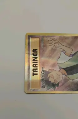 Brock's Grit Full Art Ultra Rare Holo 107/108 Evolutions Pokemon Card 2016 - Image 2