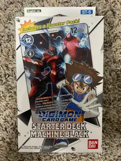 Digimon Card Game - Machine Black Starter Deck New - Image 1