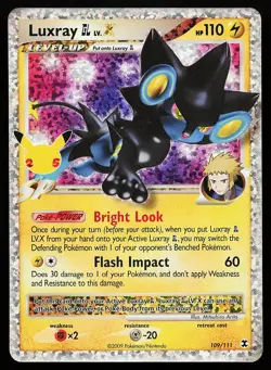 Luxray GL LV.X 109/111 Holo Celebrations Classic Collection Pokemon Card - Image 1