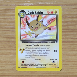 Pokemon Dark Raichu 7/110 Legendary Collection Rare Trading Card LP - Image 1