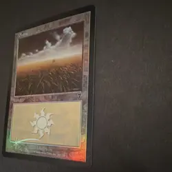 Wizards of the Coast Plains MTG 7th Edition Land Foil EN #344 John Avon 2001 - Image 3