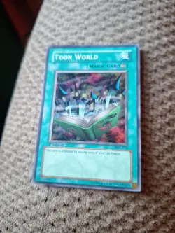 MP Yugioh Toon World Super Rare #MRL-076 1st edition - Image 1